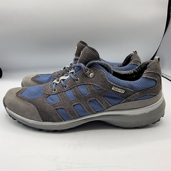 Josef Seibel Top Dry Tex Gray Blue Low Top Lace Up Outdoors Shoes Size 42 main image 8